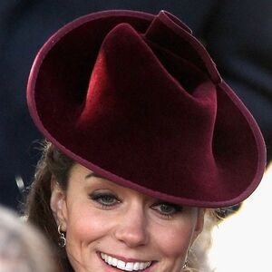 Elegant Burgundy Women's Hat